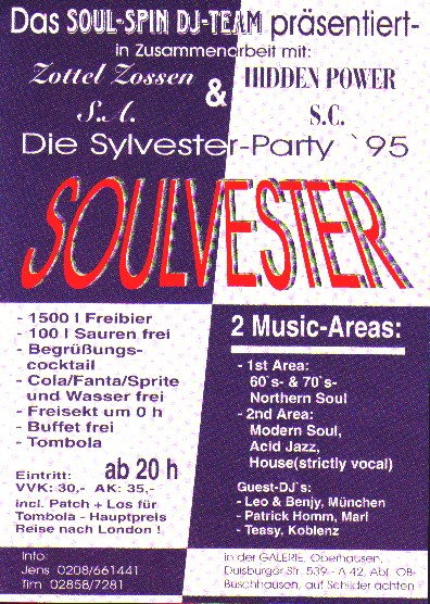 Soulvester-Flyer